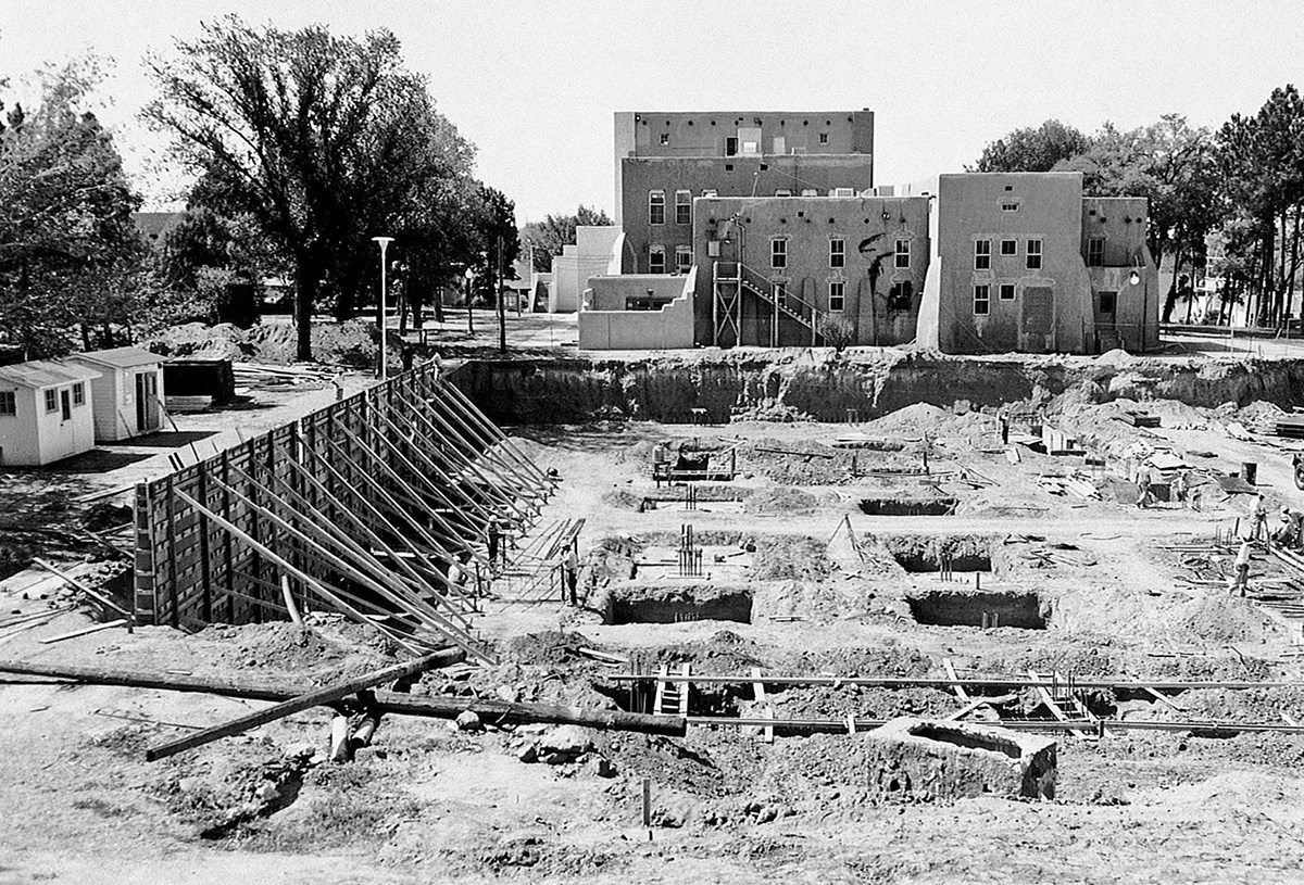 UNM Popejoy Hall Construction